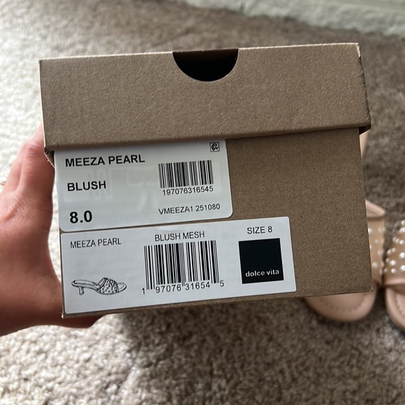 Dolce Vita Meeza Pearl Blush kitten heel - Picture 7 of 10